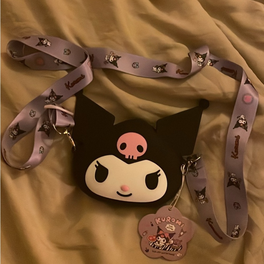 NWT SMALL KUROMI POUCH BAG